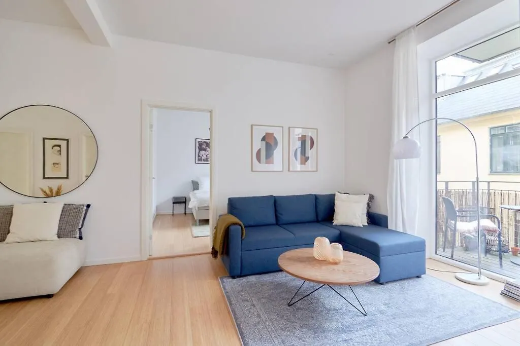 Daire Nordic Style Top Location Balcon Kopenhag